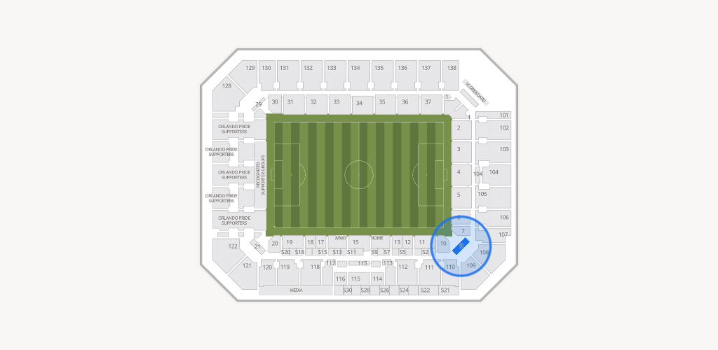 Inter&Co Stadium Seating Chart