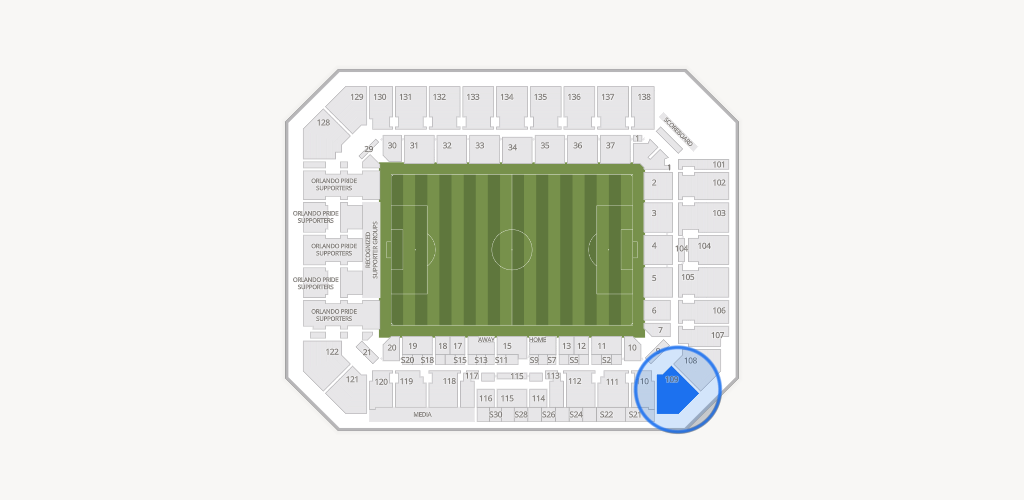 Inter&Co Stadium Seating Chart