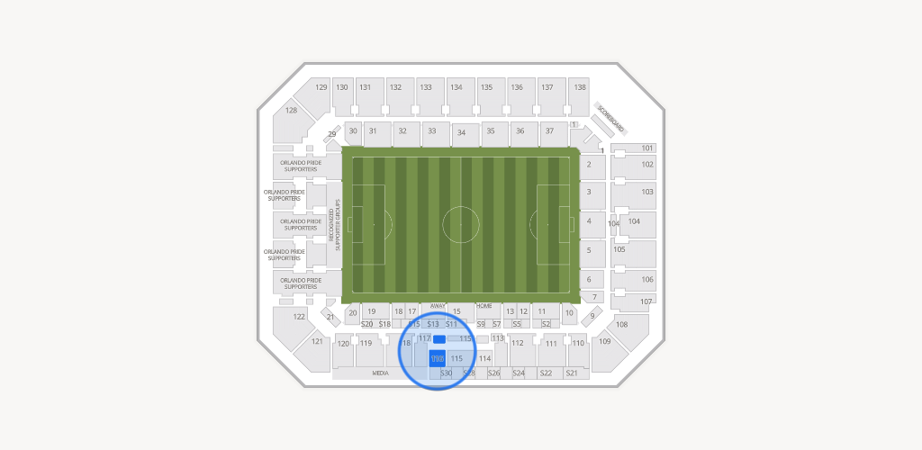 Inter&Co Stadium Seating Chart