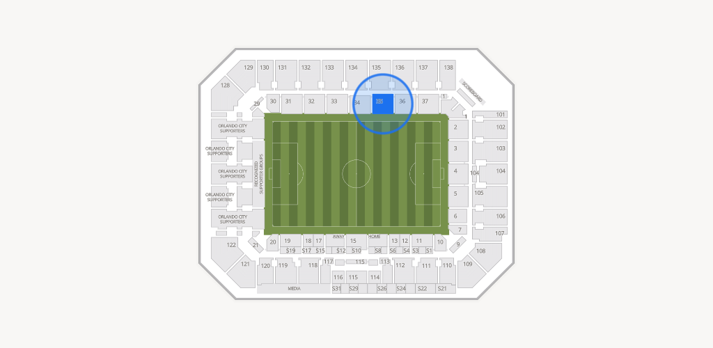 Inter&Co Stadium Seating Chart