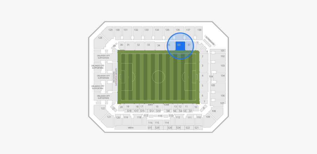 Inter&Co Stadium Seating Chart
