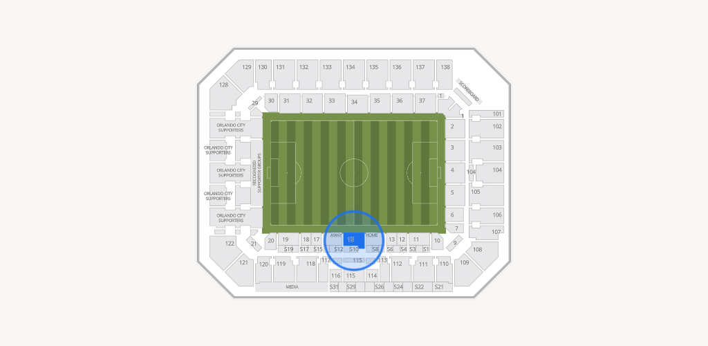 Inter&Co Stadium Seating Chart