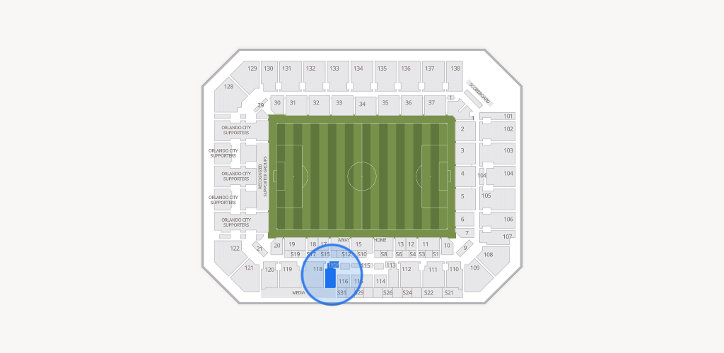 Inter&Co Stadium Seating Chart