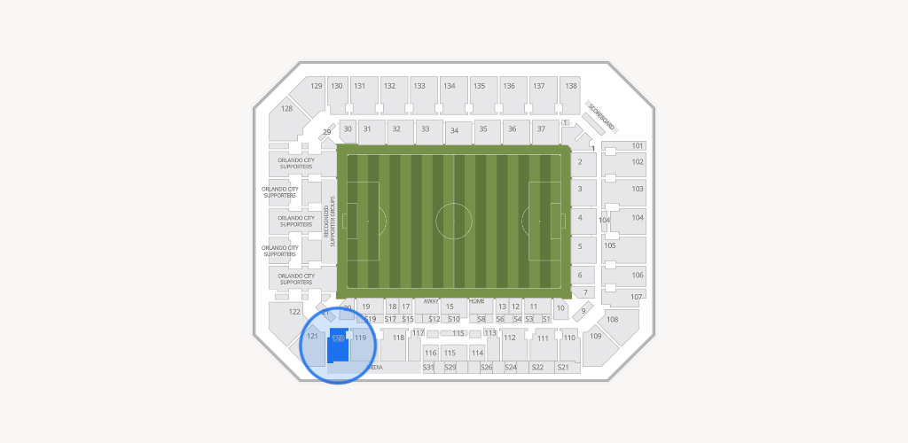 Inter&Co Stadium Seating Chart