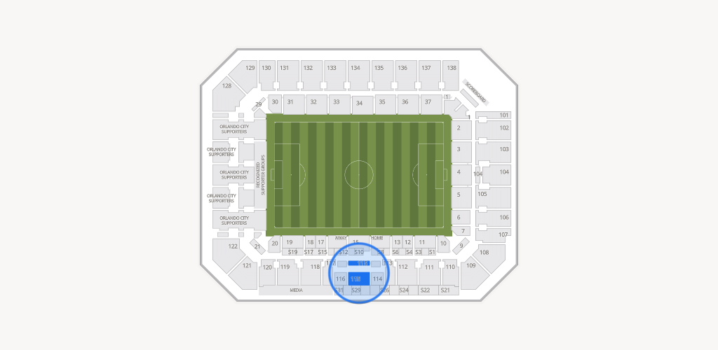Inter&Co Stadium Seating Chart