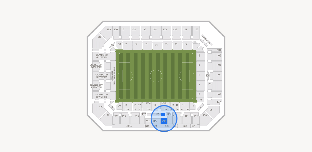 Inter&Co Stadium Seating Chart