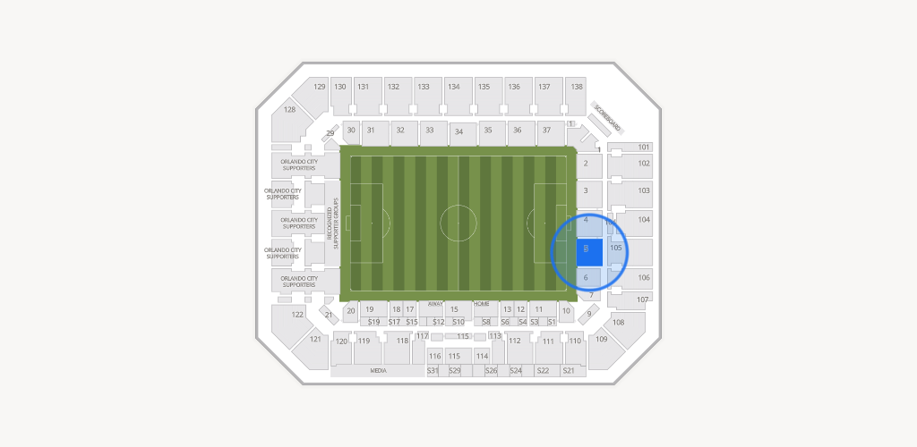 Inter&Co Stadium Seating Chart