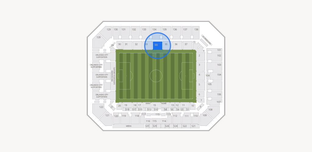 Inter&Co Stadium Seating Chart