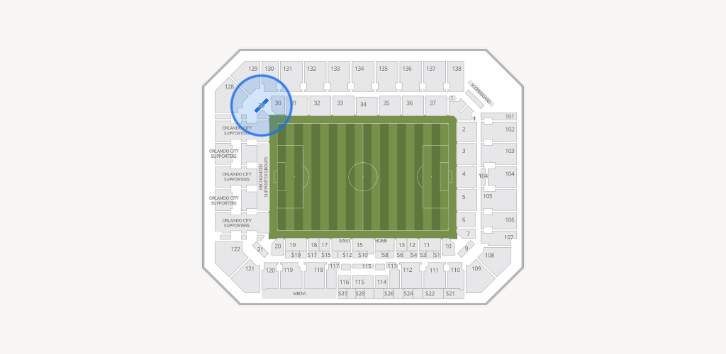 Inter&Co Stadium Seating Chart