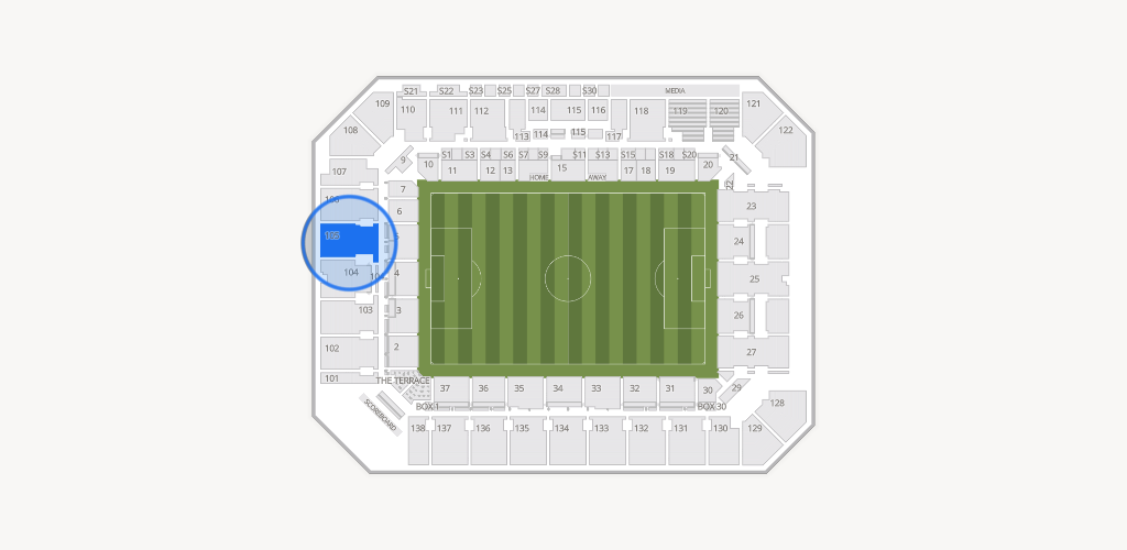 Inter&Co Stadium Seating Chart