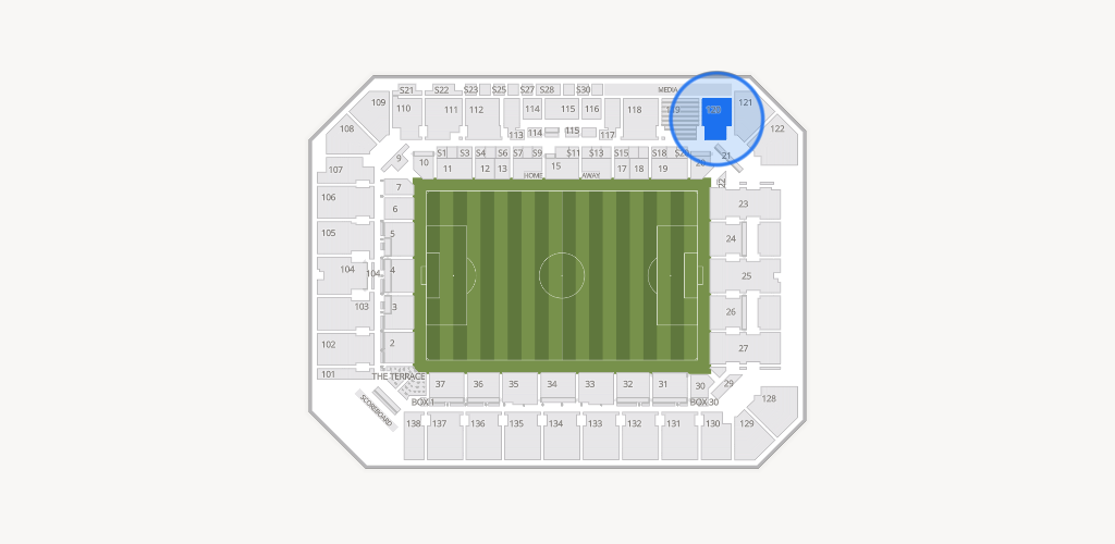 Inter&Co Stadium Seating Chart
