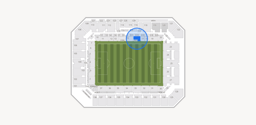 Inter&Co Stadium Seating Chart