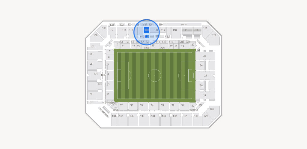 Inter&Co Stadium Seating Chart