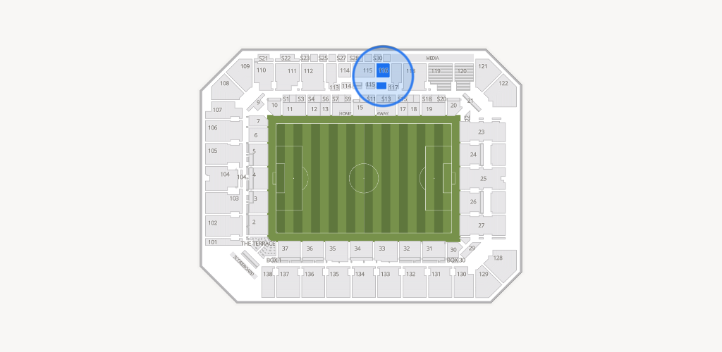 Inter&Co Stadium Seating Chart