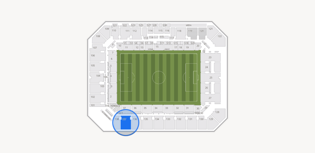 Inter&Co Stadium Seating Chart