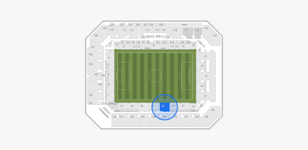 Inter&Co Stadium Seating Chart