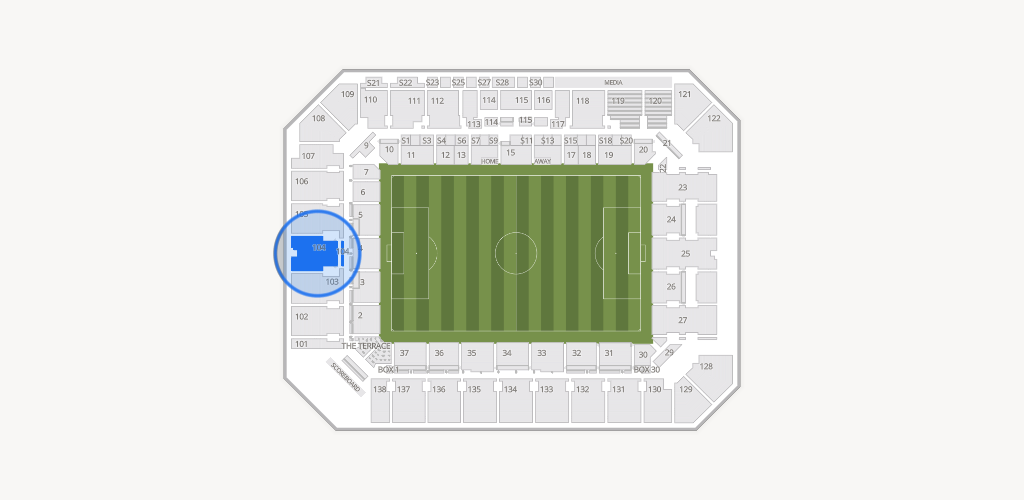 Inter&Co Stadium Seating Chart