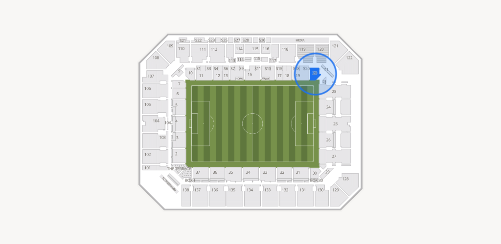 Inter&Co Stadium Seating Chart