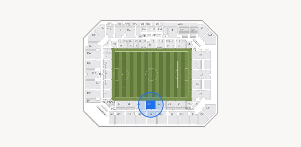 Inter&Co Stadium Seating Chart