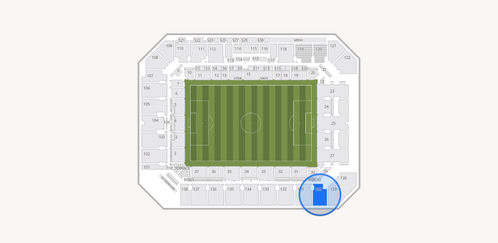 Inter&Co Stadium Seating Chart