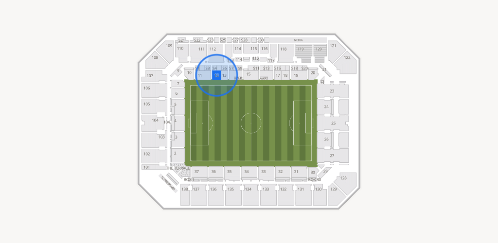 Inter&Co Stadium Seating Chart
