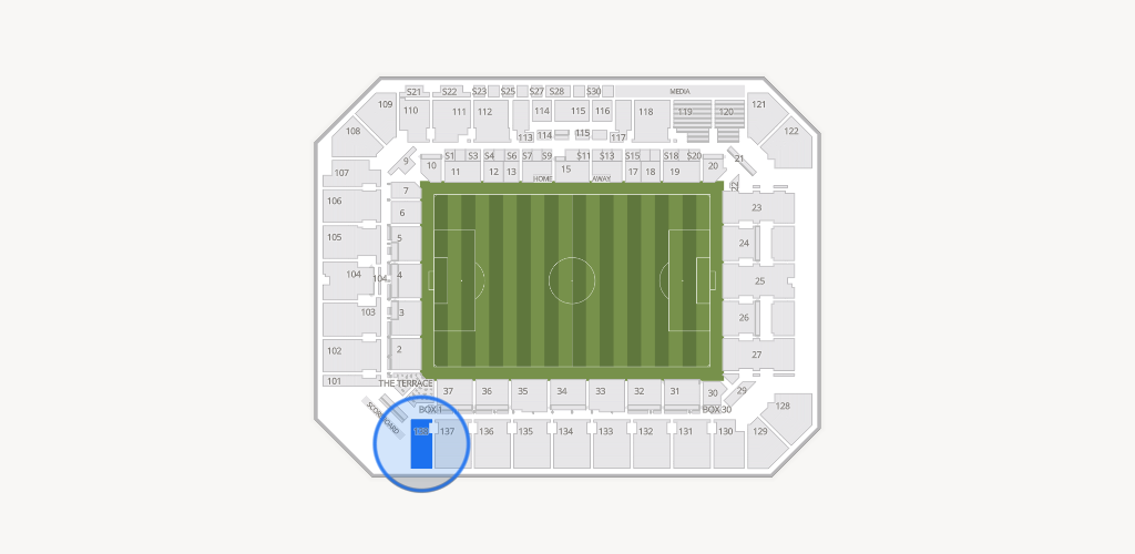 Inter&Co Stadium Seating Chart