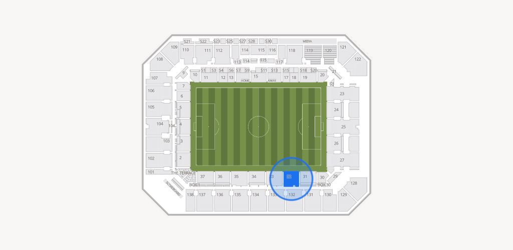Inter&Co Stadium Seating Chart