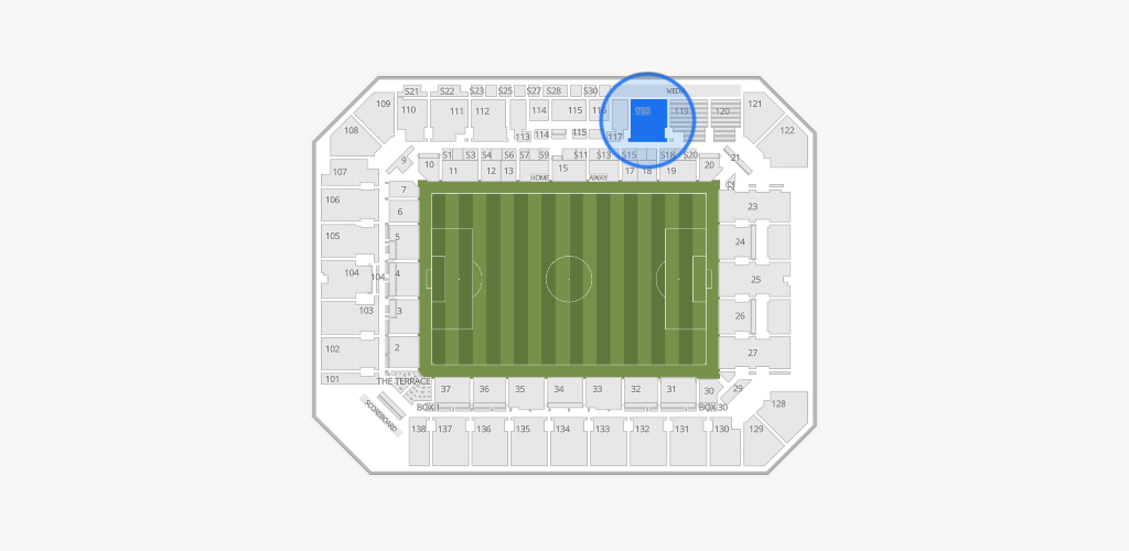 Inter&Co Stadium Seating Chart