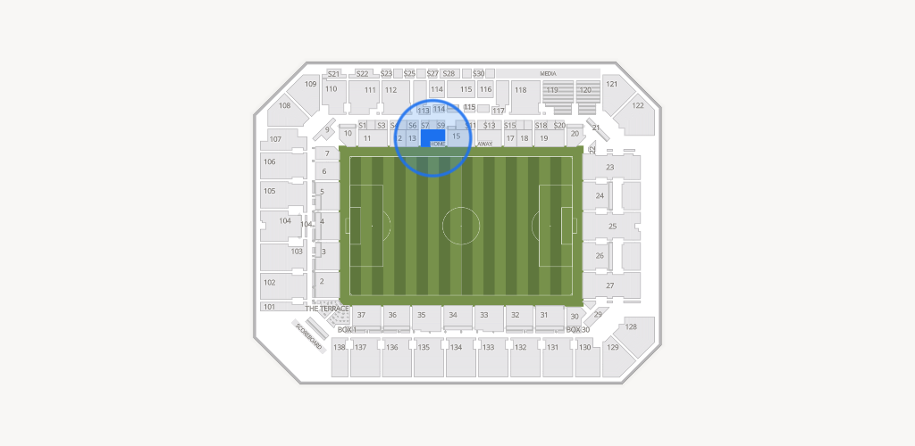 Inter&Co Stadium Seating Chart