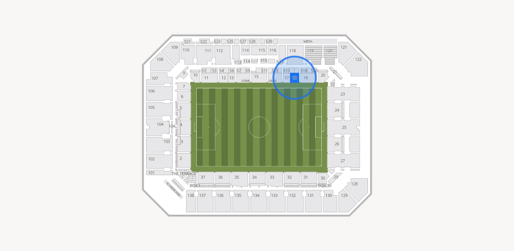 Inter&Co Stadium Seating Chart