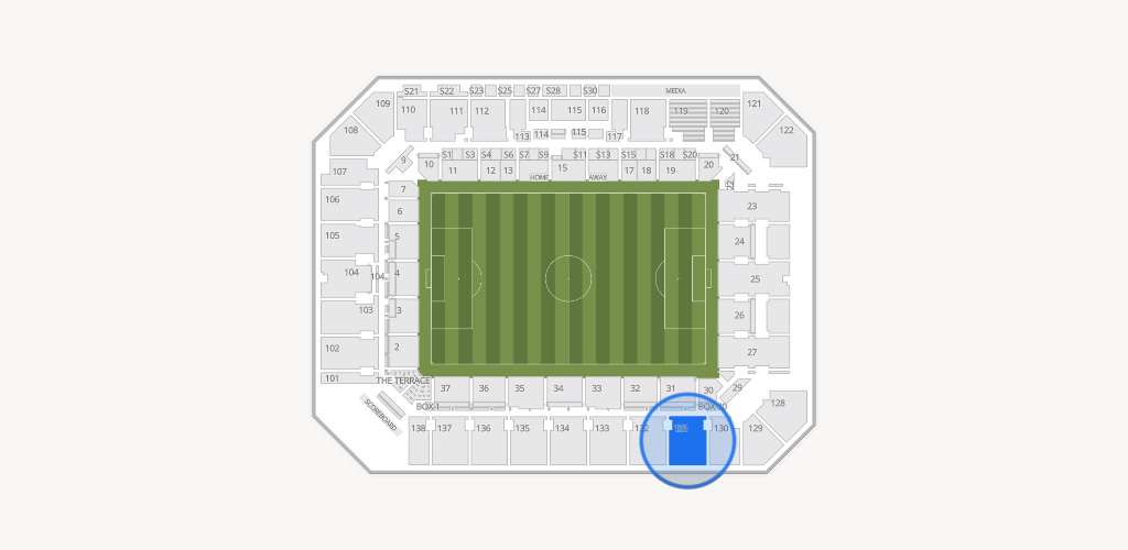 Inter&Co Stadium Seating Chart