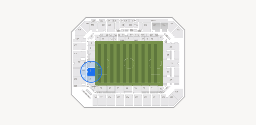 Inter&Co Stadium Seating Chart