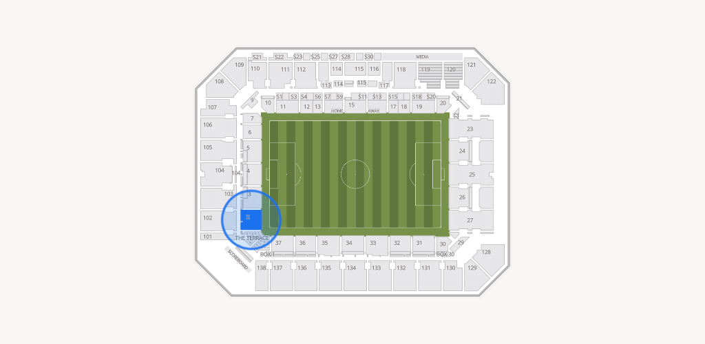 Inter&Co Stadium Seating Chart