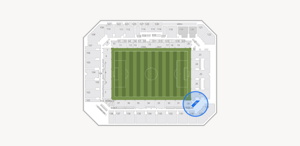 Inter&Co Stadium Seating Chart