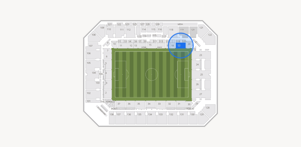Inter&Co Stadium Seating Chart