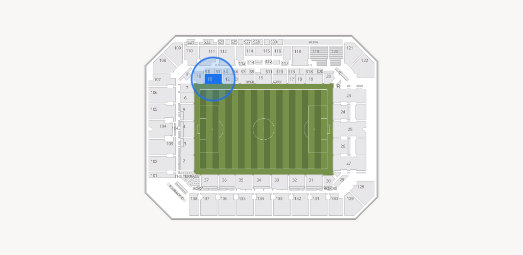 Inter&Co Stadium Seating Chart