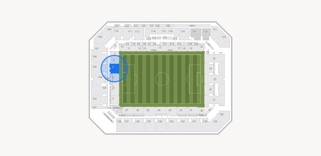 Inter&Co Stadium Seating Chart