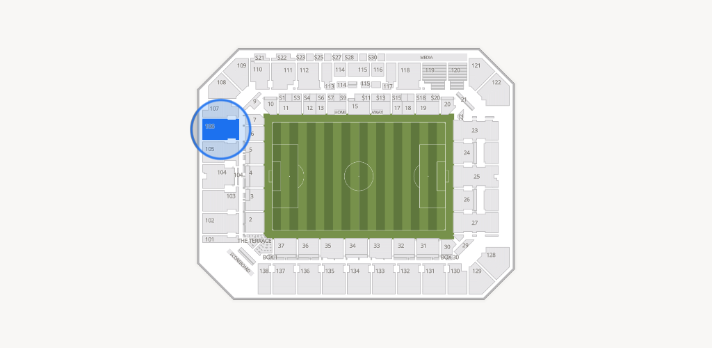 Inter&Co Stadium Seating Chart