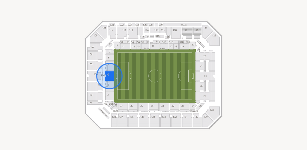 Inter&Co Stadium Seating Chart