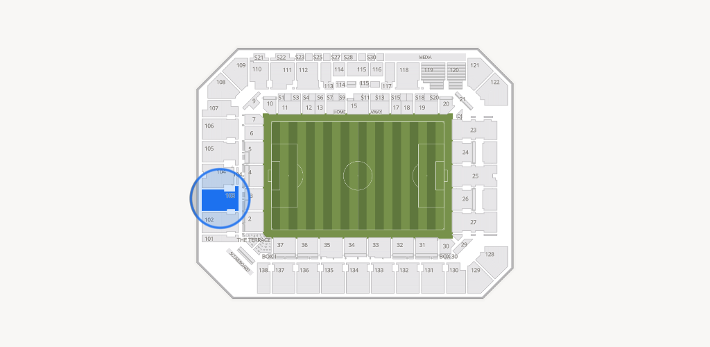 Inter&Co Stadium Seating Chart