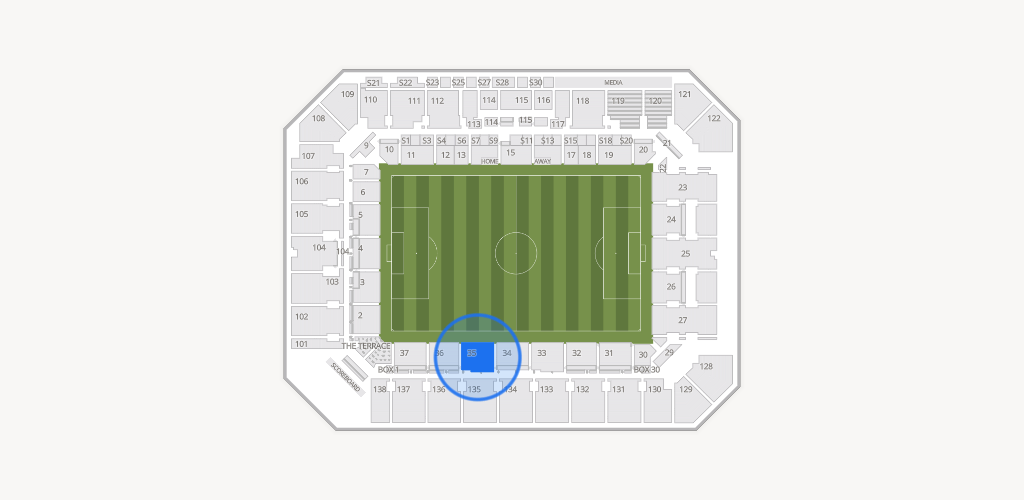 Inter&Co Stadium Seating Chart