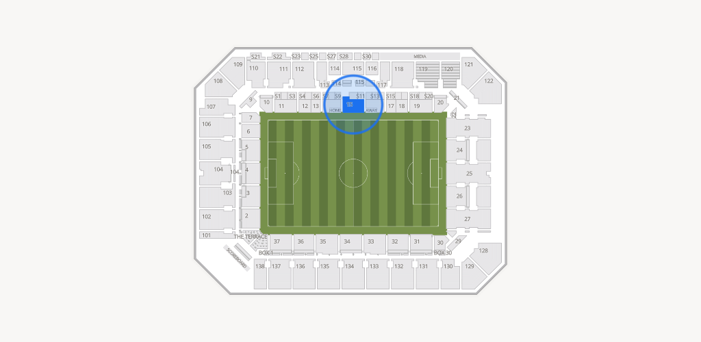 Inter&Co Stadium Seating Chart