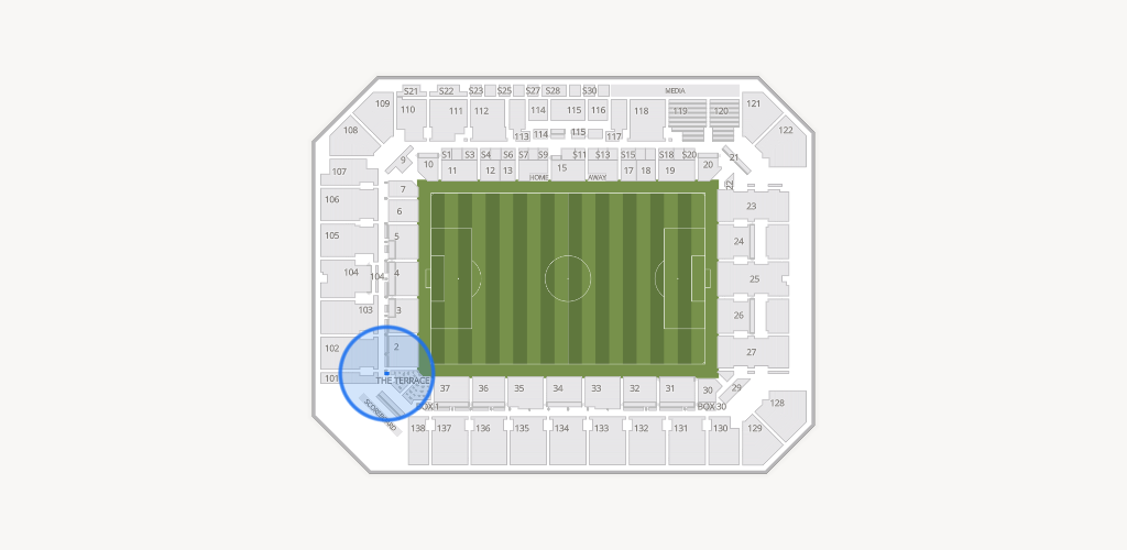 Inter&Co Stadium Seating Chart