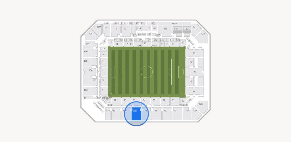 Inter&Co Stadium Seating Chart