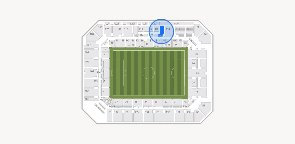 Inter&Co Stadium Seating Chart
