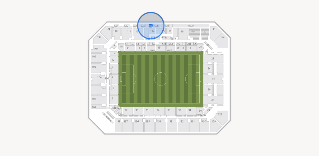 Inter&Co Stadium Seating Chart