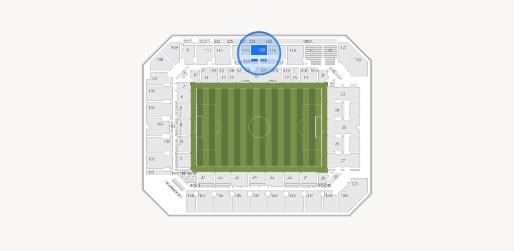 Inter&Co Stadium Seating Chart