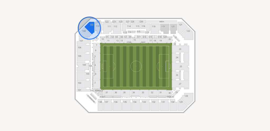 Inter&Co Stadium Seating Chart