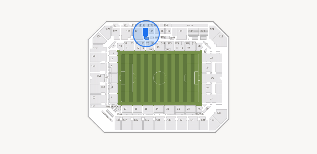 Inter&Co Stadium Seating Chart