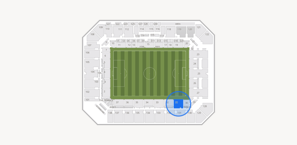 Inter&Co Stadium Seating Chart